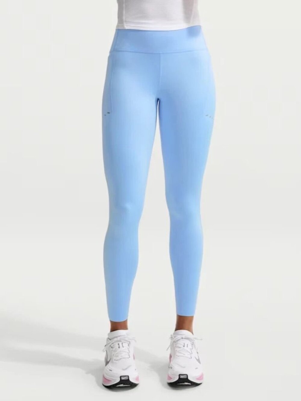 Nike Swift High Rise 7/8 Running Leggings Aluminium Blue HJ2252-468